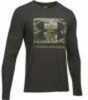 Under Armour Knockout LS Tee Cannon Medium Model: 1297259-924-MD