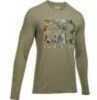 Under Armour Knockout LS Tee Bayou Large Model: 1297259-252-LG