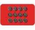 Laserlyte Batteries 12/Pack 393 For Fsl & Fsr