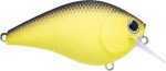 Lucky Craft Fat Cb Crankbait 1/2Oz 2.5In Chartreuse Black Md#: FatCbBDS2-064CRBK