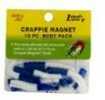 Leland Crappie Magnet Body 15Pk Blue/White Md#: Cm15-BW