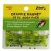 Leland Crappie Magnet Body 15Pk Chartreuse W/Black Flake Md#: Cm15-CBF