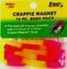 Leland Crappie Magnet Body 15Pk Pink/Chartreuse Md#: Cm15-Pc