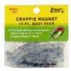 Leland Crappie Magnet Body 15Pk Pearl/Black Flake Md#: Cm15-PRLBF