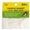 Leland Crappie Magnet Body 15Pk White Md#: Cm15-W