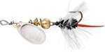 Mepps Wooly Worm Spin Flies 1/12Oz Black W/Silver Blade Md#: B0W S-Bk