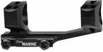 Warne Gen 2 Extended Skeletonized 1" AR Mount (Skel) Black