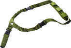 RUKX TACTICAL BUNGEE SLING GREEN SINGLE POINT Model: ATICT1PSG