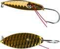 Dream Weedless Spoon 1/4oz Gold Flash Model: Wsog-14