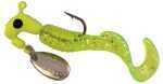 Blakemore Road Runner 1/8Oz Curl Tail Chartreuse/Chartreuse Per 12