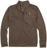 Browning Early Season Shirt L/S 3/4 Zip Major Brown 3XL Model: 3010569806