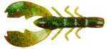 Berkley Powerbait Chigger Craw 3In 10bg Pumpkin Green Flake