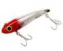 Bomber Saltwater Mullet 3 1/2In 5/8Oz Red Head Flash