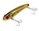 Bomber Saltwater Mullet 3 1/2In 5/8Oz Gold/Blk Bk/Org