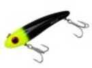 Bomber Saltwater Mullet 3 1/2In 5/8Oz Black/Chart Head