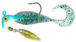 Vibe Runner lures have prism eyes, solid body plastic, offset curl tail and a brass hammered willow blade. The tail and the blade provide more vibration that fish love. Therefore, it induces more stri...