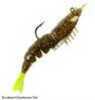 Z-Man Ez Shrimpz Rigged 3.5-Inch Bait, Rootbeer/Chartreuse, 2 Per Bag Md: EZSR-240PK2