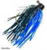 Z-Man Shroomz Micro Finesse Jig 1/8Oz 2 Pack Black/Blue Model: MFJ18-01PK2