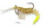 Egret Vudu Rattler Shrimp 3 1/2In 2Pk Clr Gold Flk/Chart Model: E-VS35R-14-43