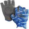 MONKEY GUIDE GLOVE LRG STUBBY BLUE WATER Model: FM18-BLWTRCAM-L