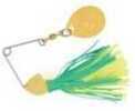 Hildebrandt Spin Dandy 1/8 Ounce Gold Head With Blade Green & Chartreuse Md: 0DANG-GRNCHR