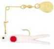 H&H Cajun Super Spin-Gold 3/16 12/Cd White/Red Dot