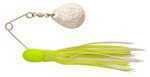 H&H Double Willow Spinner 3/8 6Pk Chart-Chartreuse/White