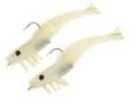 H&H Tko Shrimp Double Rig 1/4Oz Glow/Glow