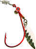 Jigs Jerk Spin Hook 2pk Red/red Eye Model: Jsrr