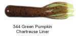 Luck E Strike Fast Lane Tube 4-1/2In 8 Per Bag Green Pump Pepper/Chartreuse