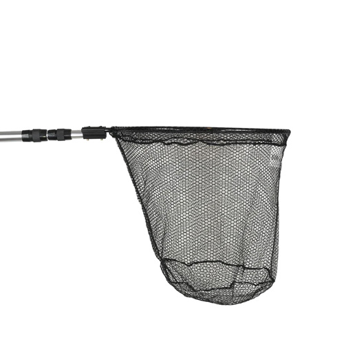 Lee Fisher Shrimp Net with  3'-5' telescopic aluminum handle and a 20in X 20in hoop.