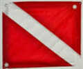 Diver Flag Measuring 20 In. X 24 In. For Boat Use.