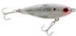 MirrOlure MirrOdine Suspending Twitchbait, 2-5/8" White Back/Silver-Broken Glass Md: 17MR-51SBG