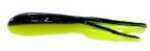 Mr. Crappie Tube 2" Lure, Tuxedo Black/Chartreuse Laminate, 15-Pack Md: MRCT2-183