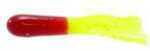 Mr. Crappie Tube 2" Lure, Red/Chartreuse Sparkle, 15-Pack Md: MRCT2-187