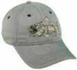 Outdoor Cap 6-Panel Cap Bonefish/Bass Grey 1-Sz Md#: Bas-026