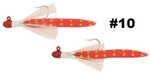 H&H Speckline Specktail Rig 1/8. Specktail jigs feature soft vinyl worm. tails and come rigged together with. heavy-duty 20 lb. mono leader.