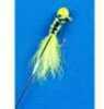 Slater's Double Trouble Jig #4 1/16Oz Chartreuse/Chart & Black/Ch