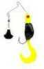 Strike King Mr Crappie Spin Baby 1/8Oz Tuxedo Black Model: MRCSB18-183