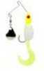 Strike King Mr Crappie Spin Baby 1/8Oz Refrigerator White Model: MRCSB18-186