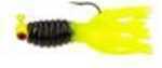 Strike King Mr Crappie Sausage Head 1/16Oz Tuxedo Black Model: MRCSH116-183