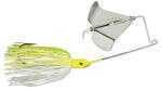 Strike King Tour Grd Buzz Bait 3/8Oz Silv/Chart Wht Model: TGBZ38-203