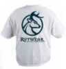 Rutwear T-Shirt Logo White Short Sleeve Size Xxl