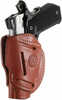 1791 3 Way Holster OWB Size Ambidextrous Classic Brown Leather 3WH-1-CBR-A