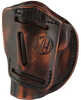 1791 4 Way Holster Size IWB or OWB Fits Slim 3"-4" Pistols Matte Finish Vintage Leather Right Hand 4WH-1-VTG-R