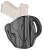 1791 BH2.1 OWB Holster Size 2.1 Right Hand Stealth Black Leather BH2.1-BLK-R