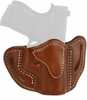 1791 BHC OWB Belt Holster Fits Sub-Compact Pistols Matte Finish Vintage Leather Right Hand BHC-VTG-R