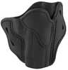 1791 BH2.3 Optic Ready OWB Belt Holster Fits Large Frame Railed Pistols Matte Finish Stealth Black Leather