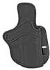 1791 OR Optics Ready Paddle Holster Size 2.4S Right Hand Stealth Black Leather OR-PDH-2.4S-SBL-R