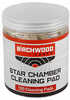 Birchwood Casey Star Chamber Cleaning Pads 100 Piece Container BC-STRCLN